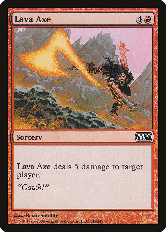 Lava Axe [Magic 2010] | Webway Games