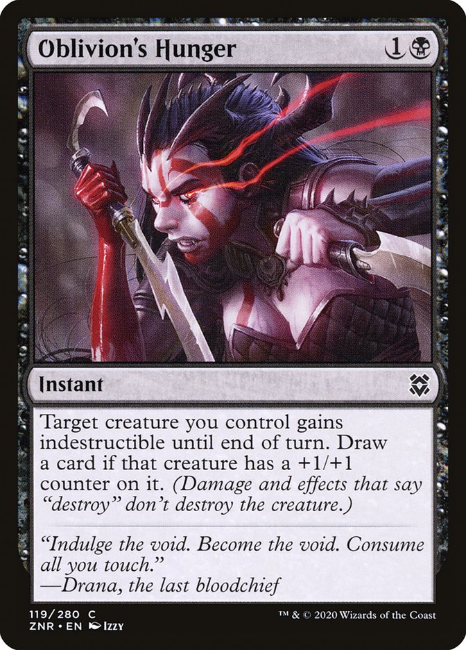 Oblivion's Hunger [Zendikar Rising] | Webway Games