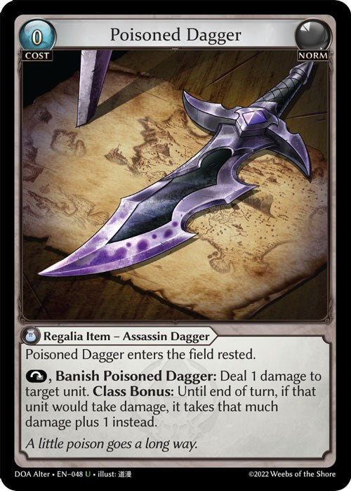 Poisoned Dagger (048) [Dawn of Ashes: Alter Edition] | Webway Games