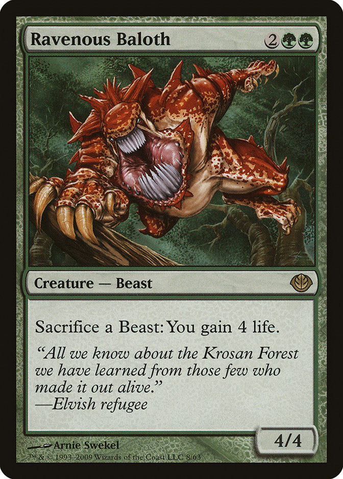 Ravenous Baloth [Duel Decks: Garruk vs. Liliana] | Webway Games