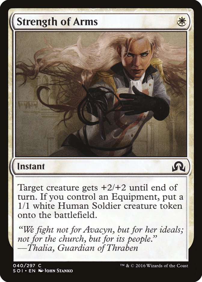 Strength of Arms [Shadows over Innistrad] | Webway Games