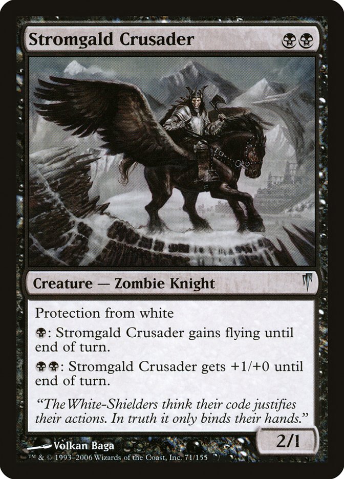 Stromgald Crusader [Coldsnap] | Webway Games