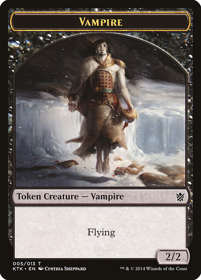 Vampire [Khans of Tarkir Tokens] | Webway Games