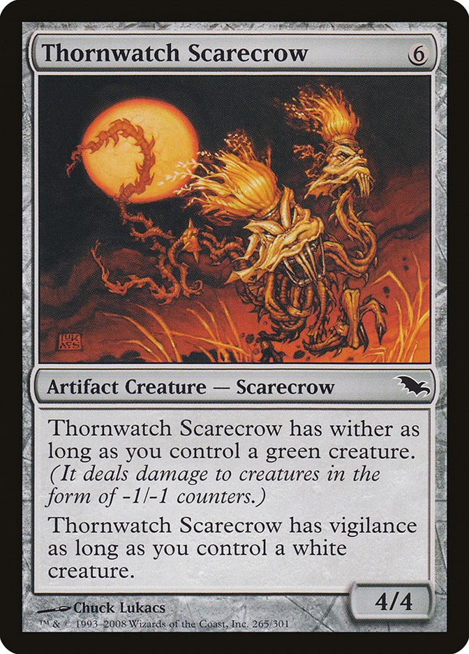 Thornwatch Scarecrow [Shadowmoor] | Webway Games
