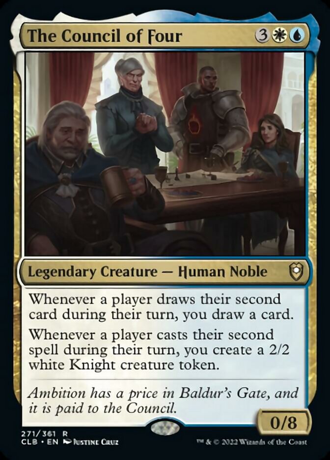 The Council of Four [Commander Legends: Battle for Baldur's Gate] | Webway Games