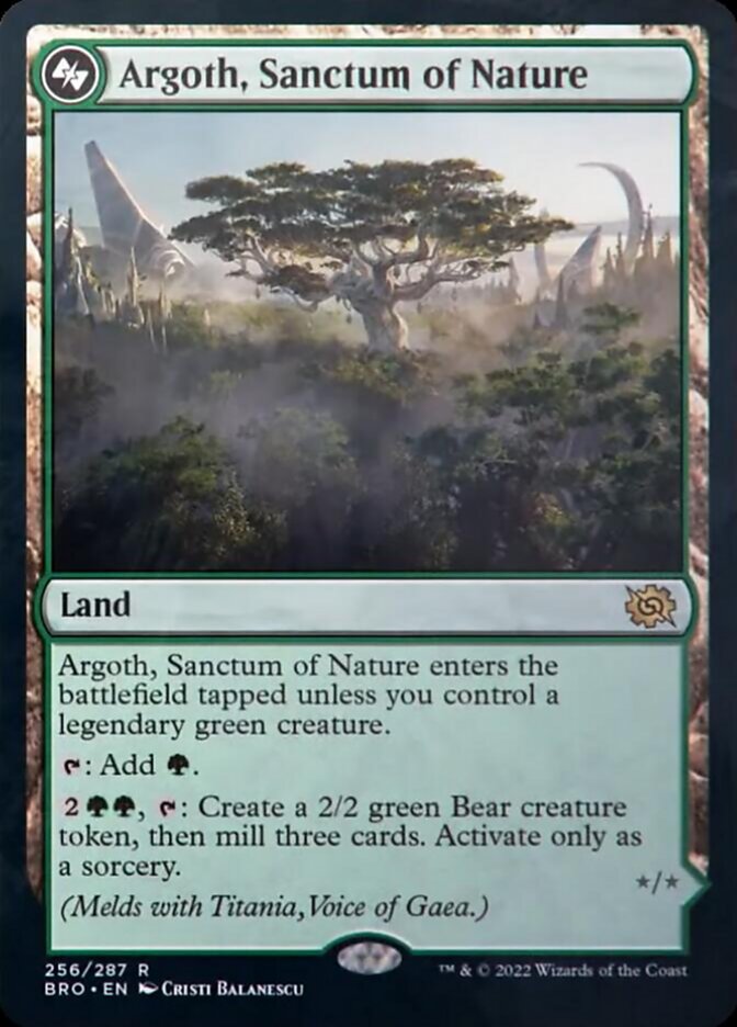 Argoth, Sanctum of Nature [The Brothers' War] | Webway Games