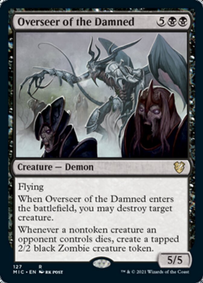 Overseer of the Damned [Innistrad: Midnight Hunt Commander] | Webway Games