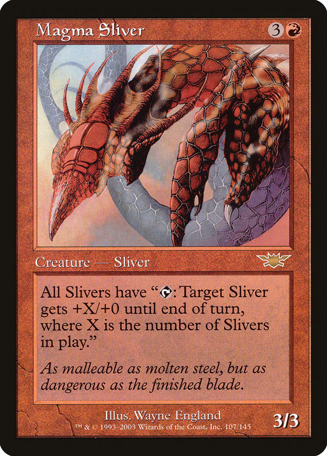 Magma Sliver [Legions] | Webway Games