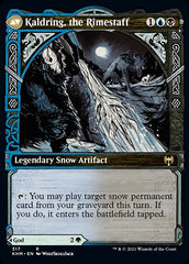 Jorn, God of Winter // Kaldring, the Rimestaff (Showcase) [Kaldheim] | Webway Games