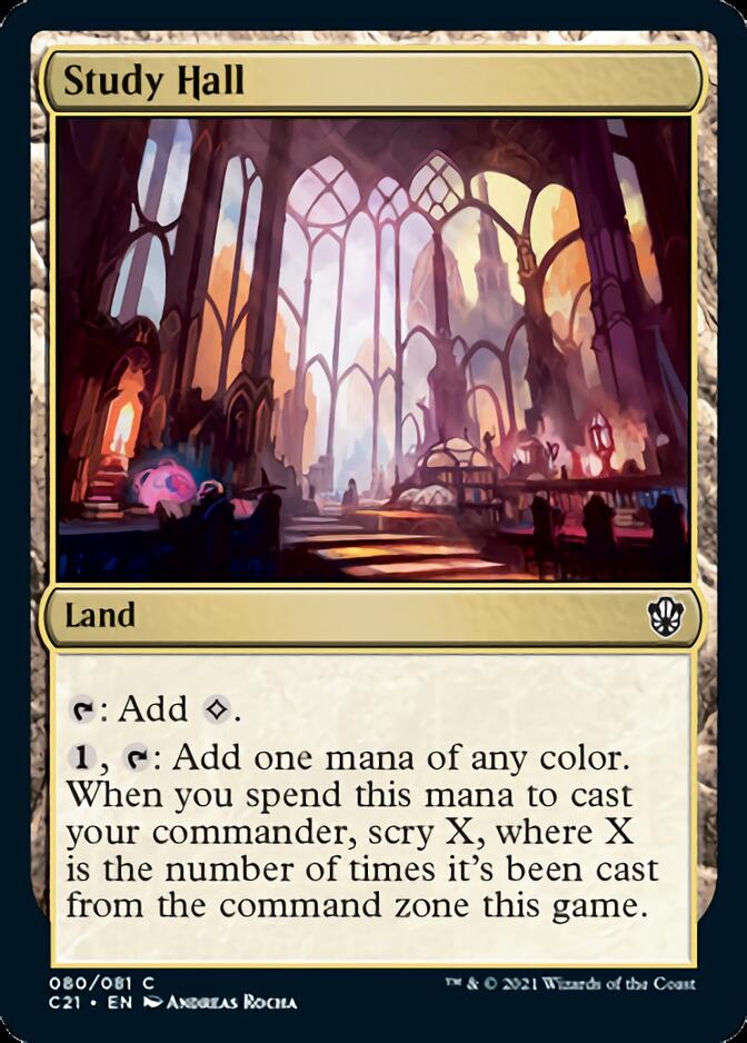 Study Hall [Commander 2021] | Webway Games