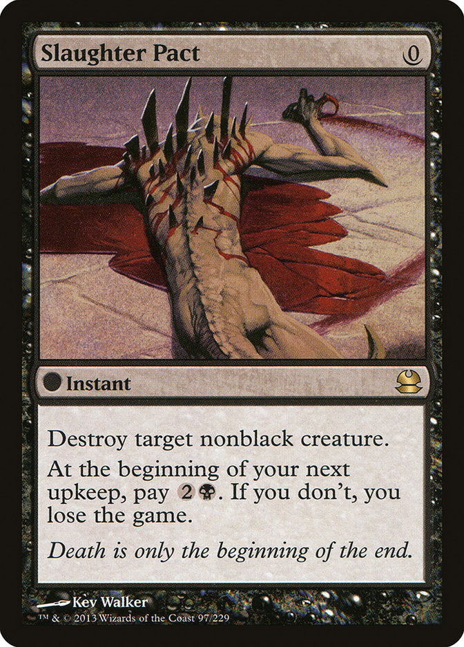 Slaughter Pact [Modern Masters] | Webway Games