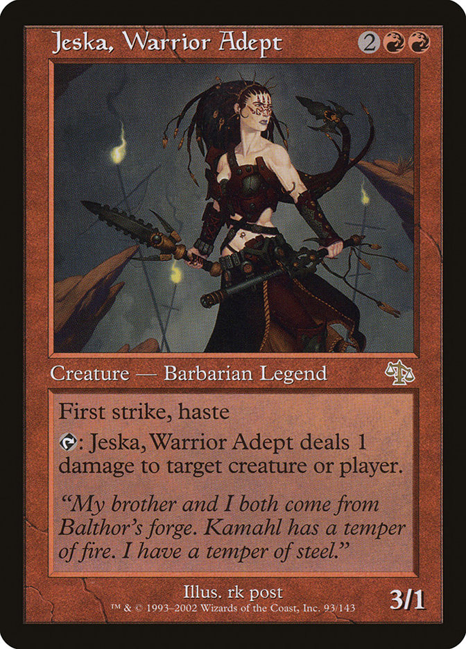 Jeska, Warrior Adept [Judgment] | Webway Games