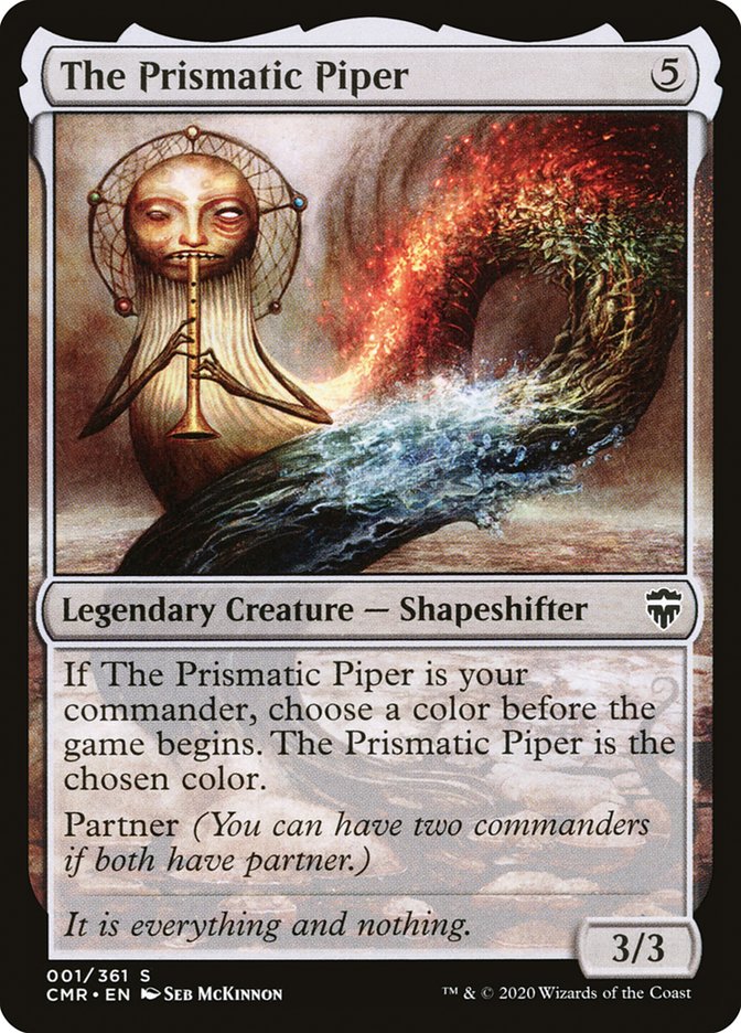 The Prismatic Piper [Commander Legends] | Webway Games