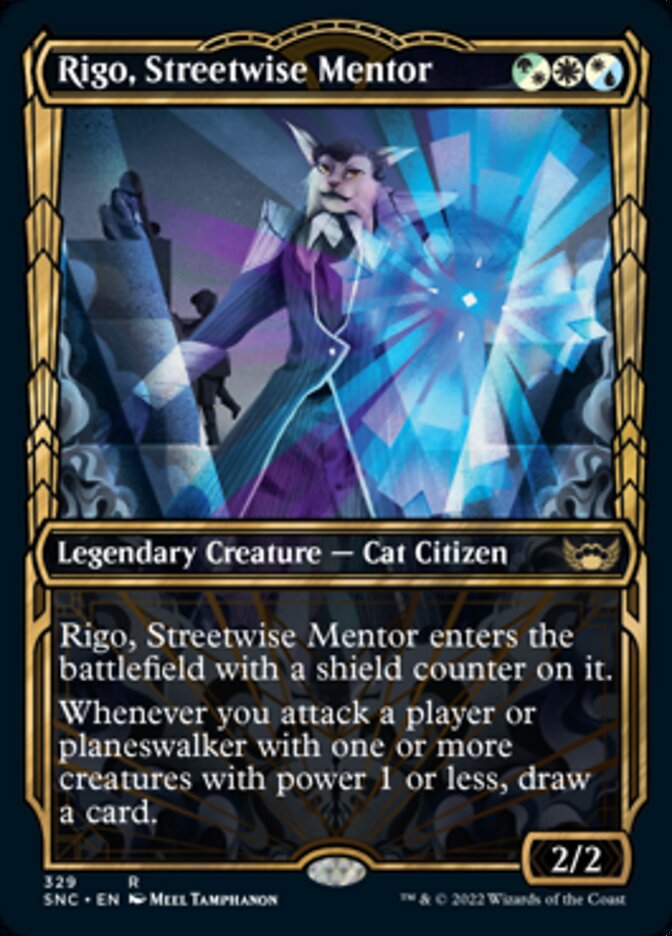 Rigo, Streetwise Mentor (Showcase Golden Age) [Streets of New Capenna] | Webway Games