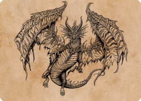 Ganax, Astral Hunter Art Card [Commander Legends: Battle for Baldur's Gate Art Series] | Webway Games