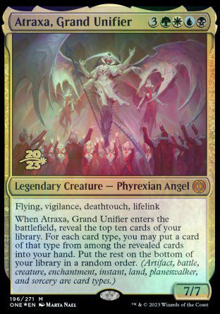 Atraxa, Grand Unifier [Phyrexia: All Will Be One Prerelease Promos] | Webway Games