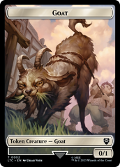 Bird // Goat Token [The Lord of the Rings: Tales of Middle-Earth Commander Tokens] | Webway Games