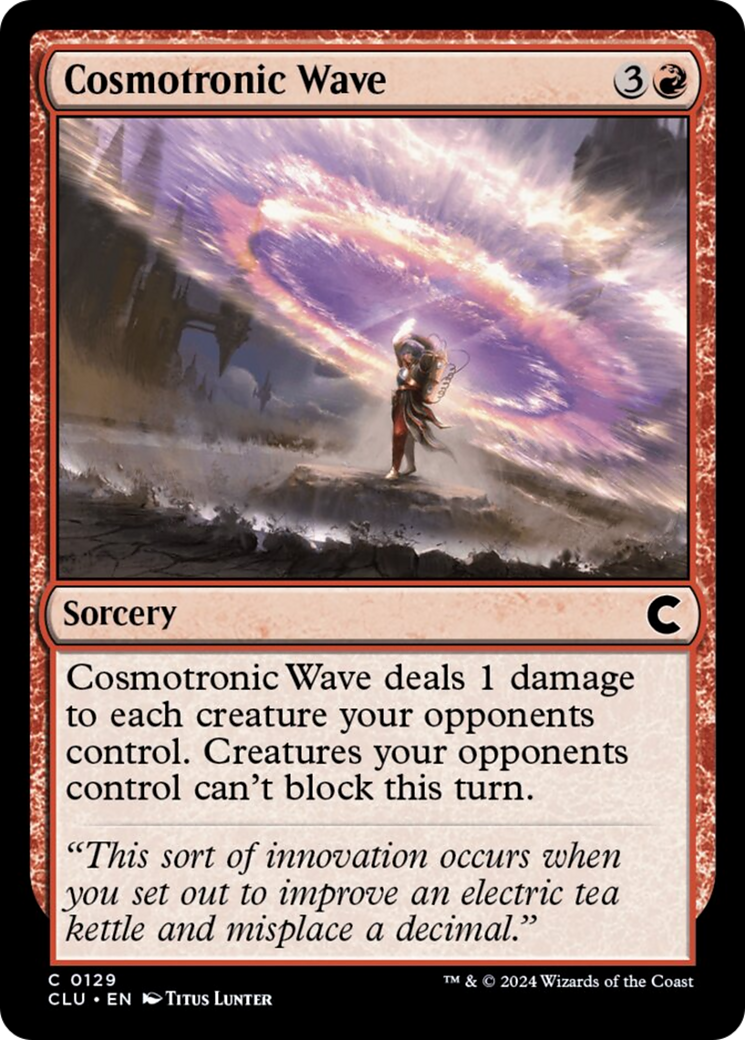 Cosmotronic Wave [Ravnica: Clue Edition] | Webway Games