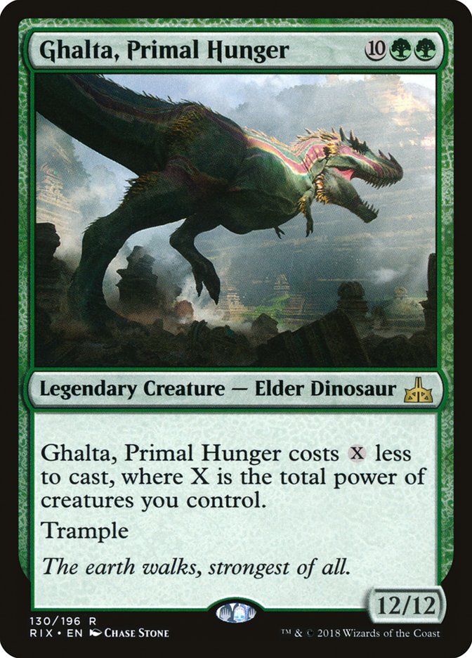 Ghalta, Primal Hunger [Rivals of Ixalan] | Webway Games