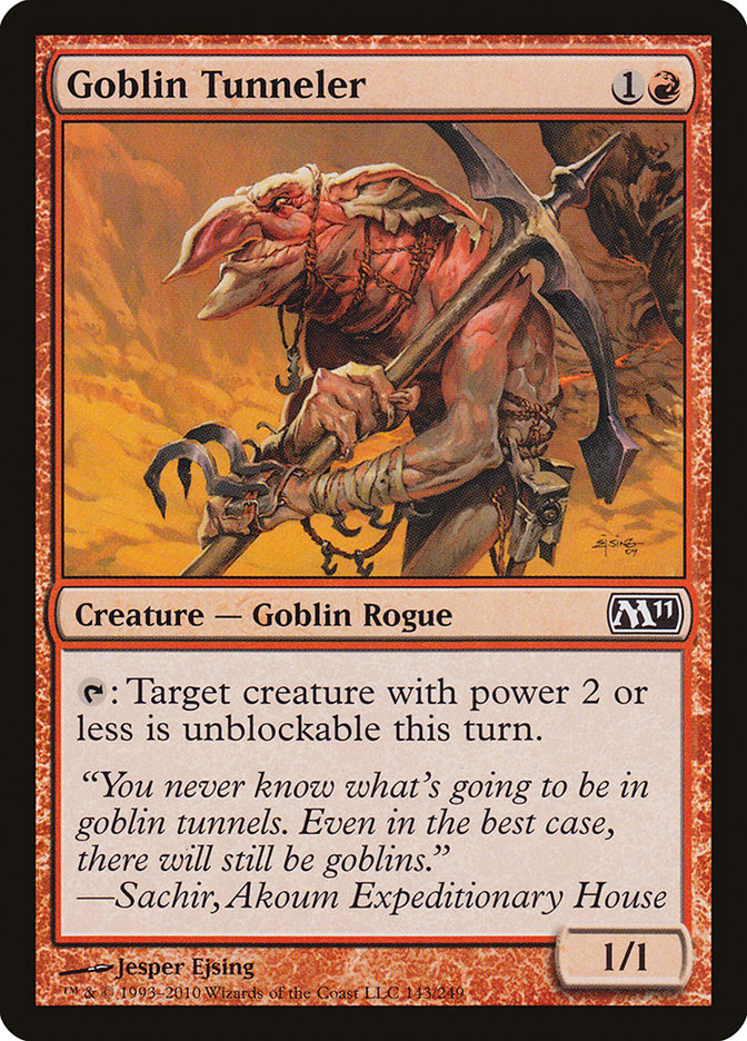 Goblin Tunneler [Magic 2011] | Webway Games
