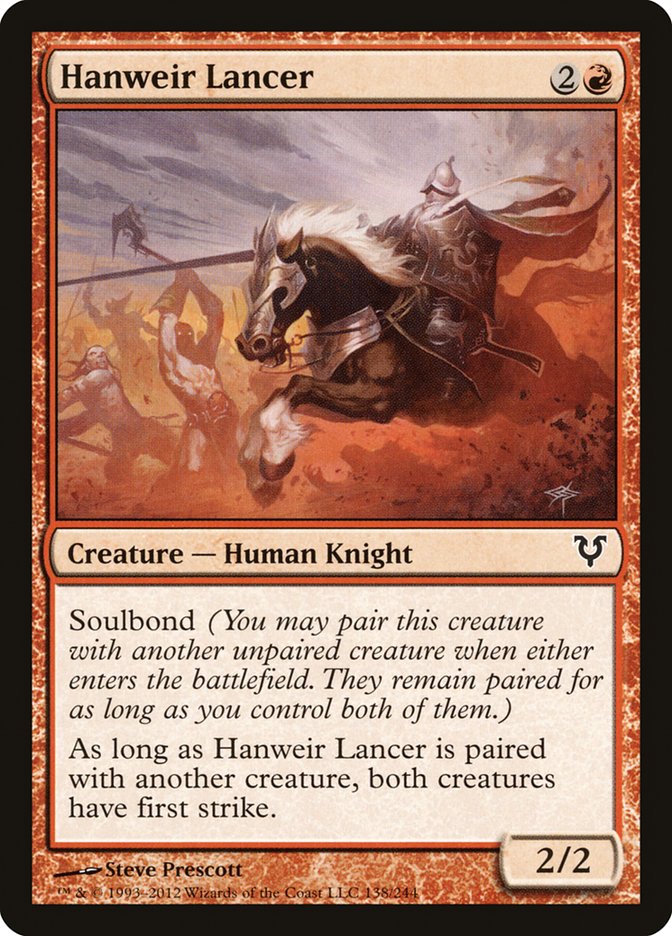 Hanweir Lancer [Avacyn Restored] | Webway Games