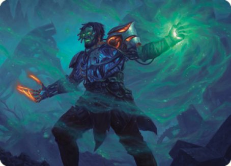 Mishra, Claimed by Gix Art Card [The Brothers' War Art Series] | Webway Games