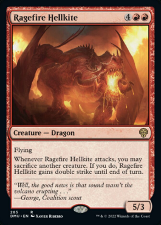 Ragefire Hellkite [Dominaria United] | Webway Games