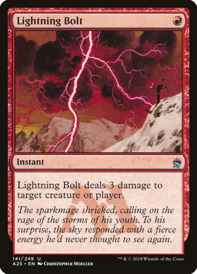 Lightning Bolt [Masters 25] | Webway Games