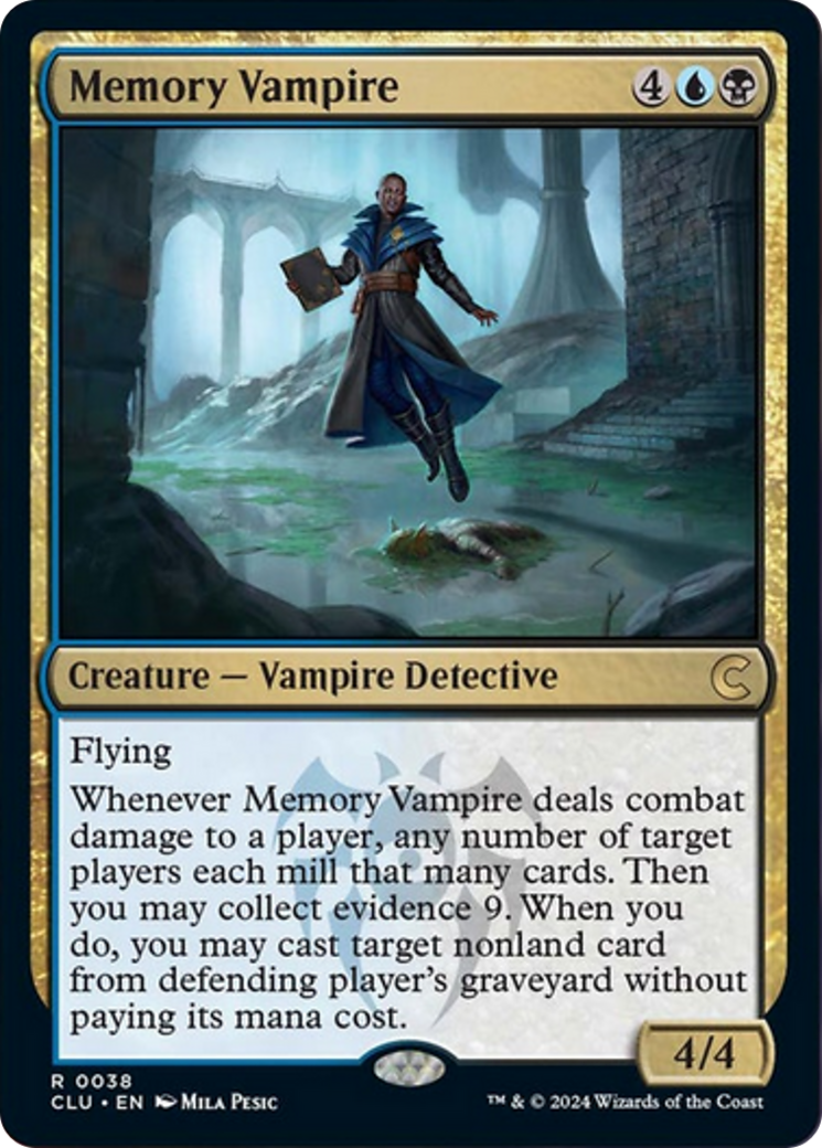 Memory Vampire [Ravnica: Clue Edition] | Webway Games