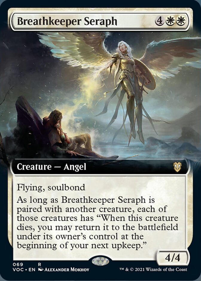 Breathkeeper Seraph (Extended) [Innistrad: Crimson Vow Commander] | Webway Games