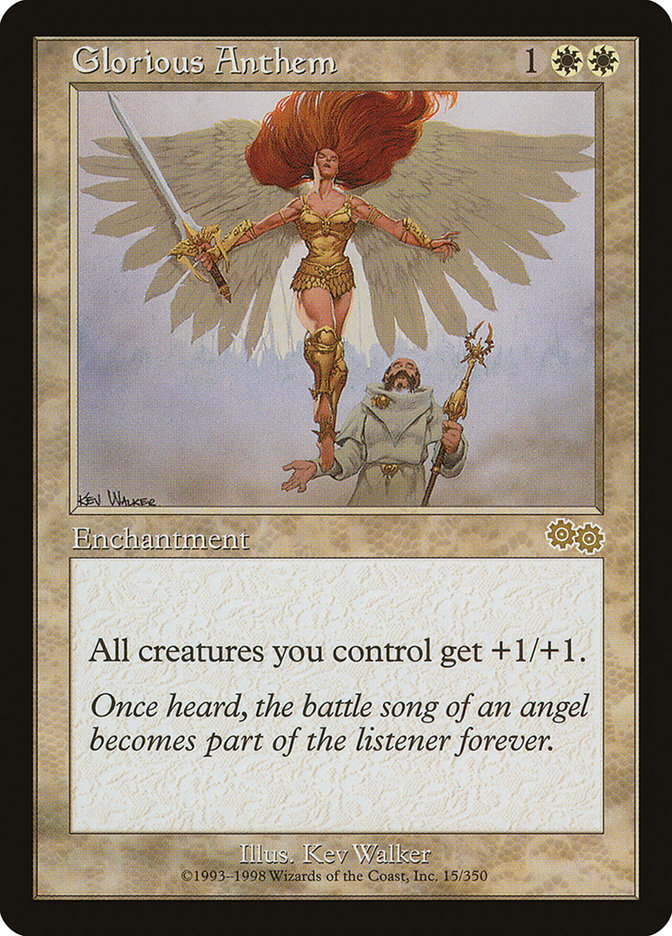 Glorious Anthem [Urza's Saga] | Webway Games