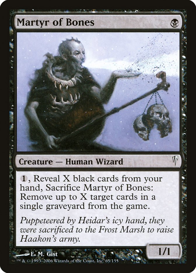 Martyr of Bones [Coldsnap] | Webway Games