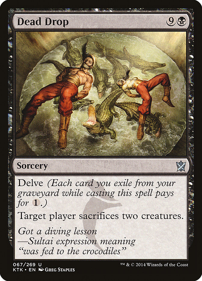 Dead Drop [Khans of Tarkir] | Webway Games