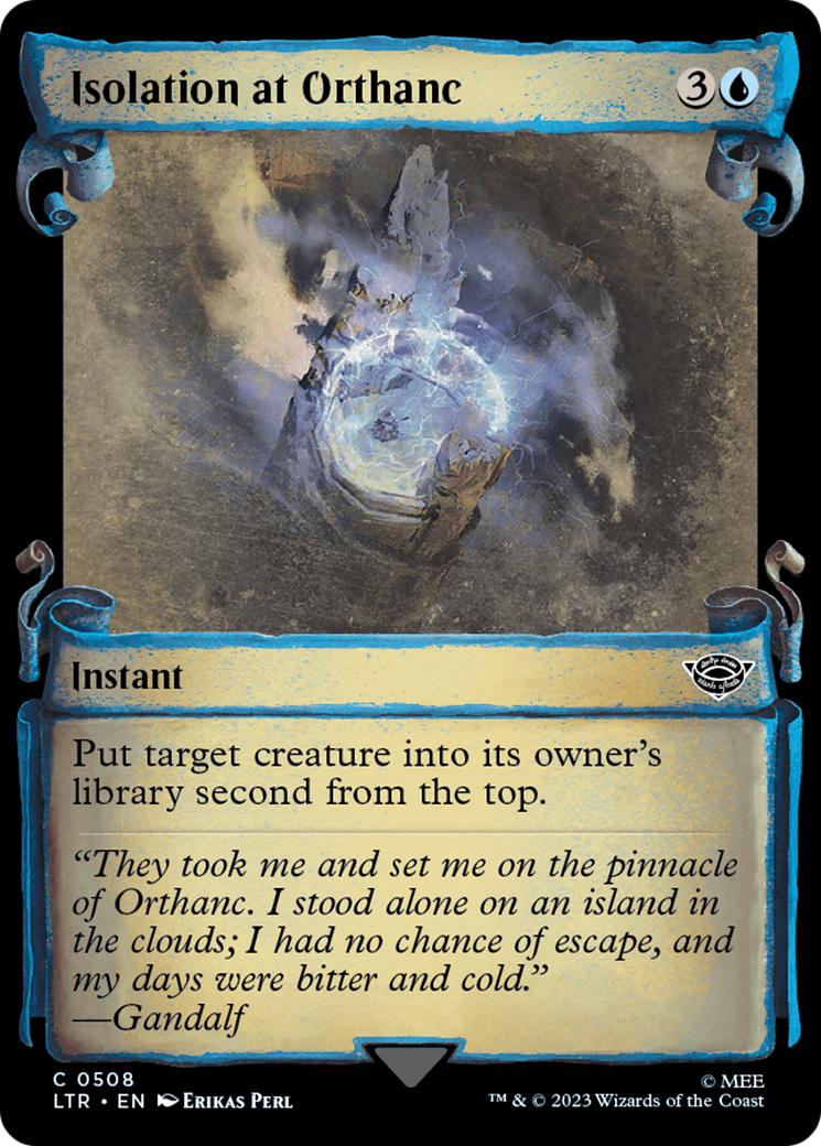 Isolation at Orthanc [The Lord of the Rings: Tales of Middle-Earth Showcase Scrolls] | Webway Games