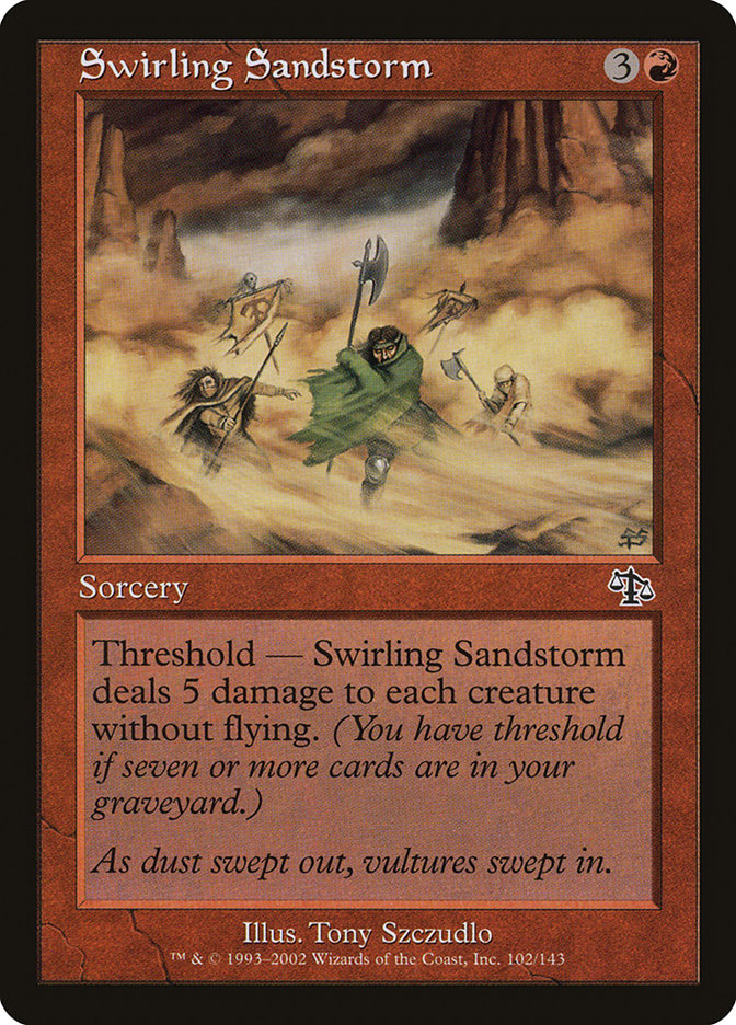 Swirling Sandstorm [Judgment] | Webway Games