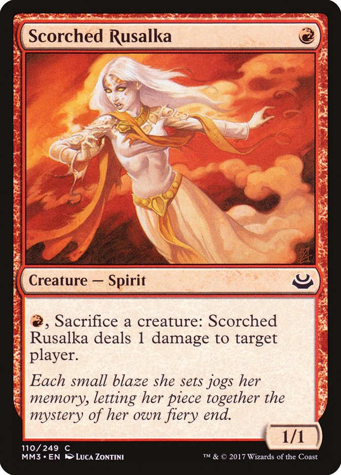 Scorched Rusalka [Modern Masters 2017] | Webway Games