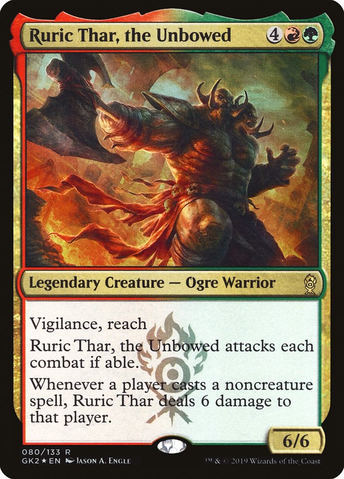 Ruric Thar, the Unbowed [Ravnica Allegiance Guild Kit] | Webway Games