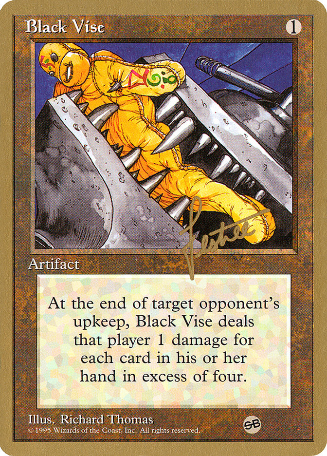 Black Vise (Bertrand Lestree) (SB) [Pro Tour Collector Set] | Webway Games