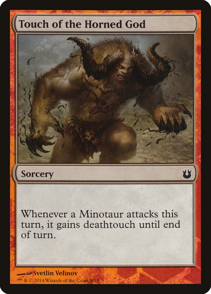 Touch of the Horned God [Hero's Path Promos] | Webway Games
