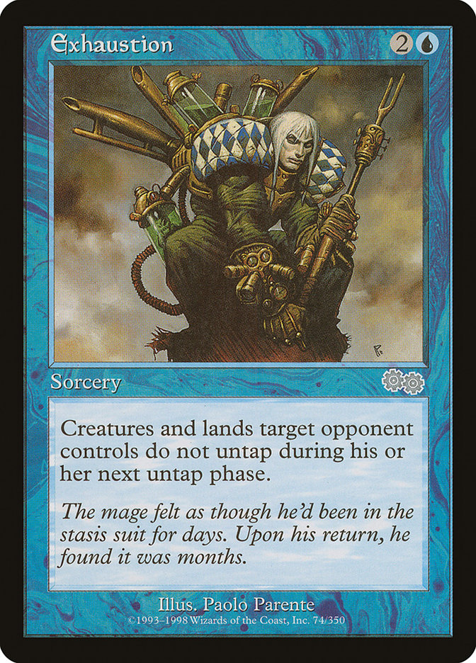Exhaustion [Urza's Saga] | Webway Games
