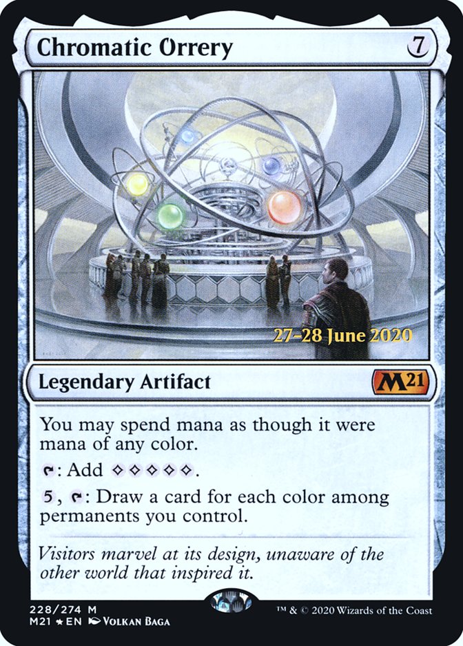 Chromatic Orrery  [Core Set 2021 Prerelease Promos] | Webway Games