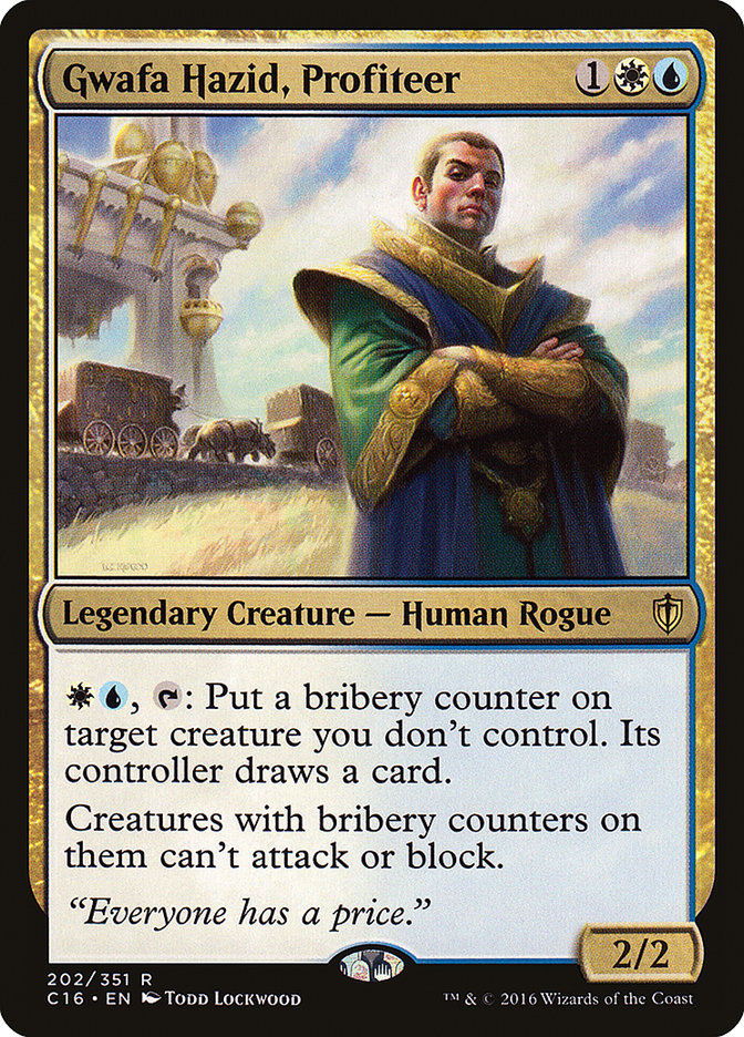 Gwafa Hazid, Profiteer [Commander 2016] | Webway Games