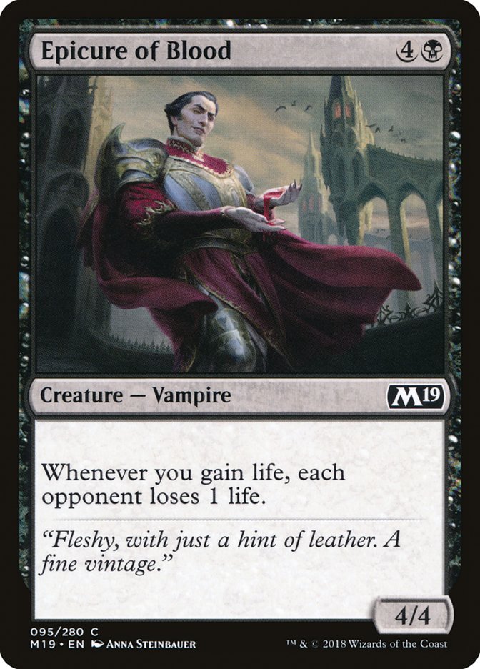 Epicure of Blood [Core Set 2019] | Webway Games