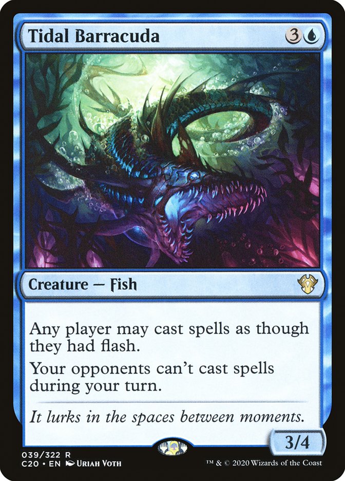 Tidal Barracuda [Commander 2020] | Webway Games