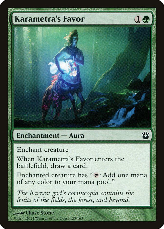 Karametra's Favor [Born of the Gods] | Webway Games