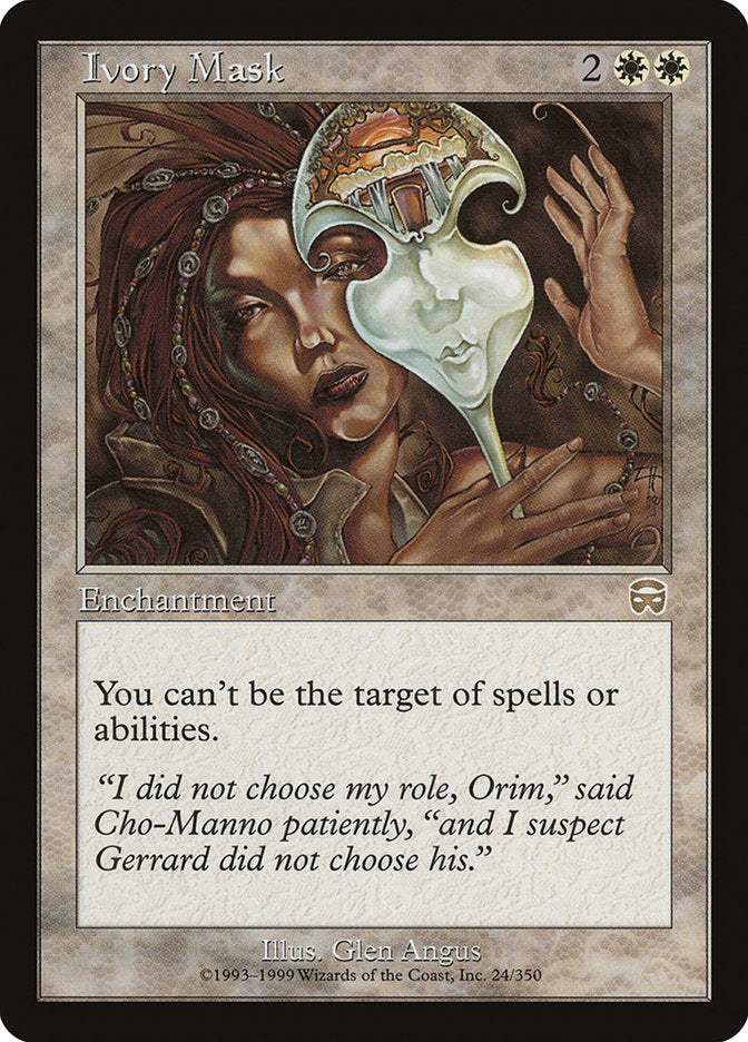 Ivory Mask [Mercadian Masques] | Webway Games