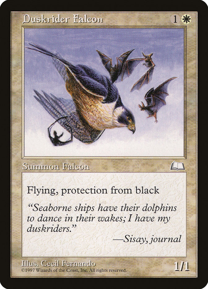 Duskrider Falcon [Weatherlight] | Webway Games