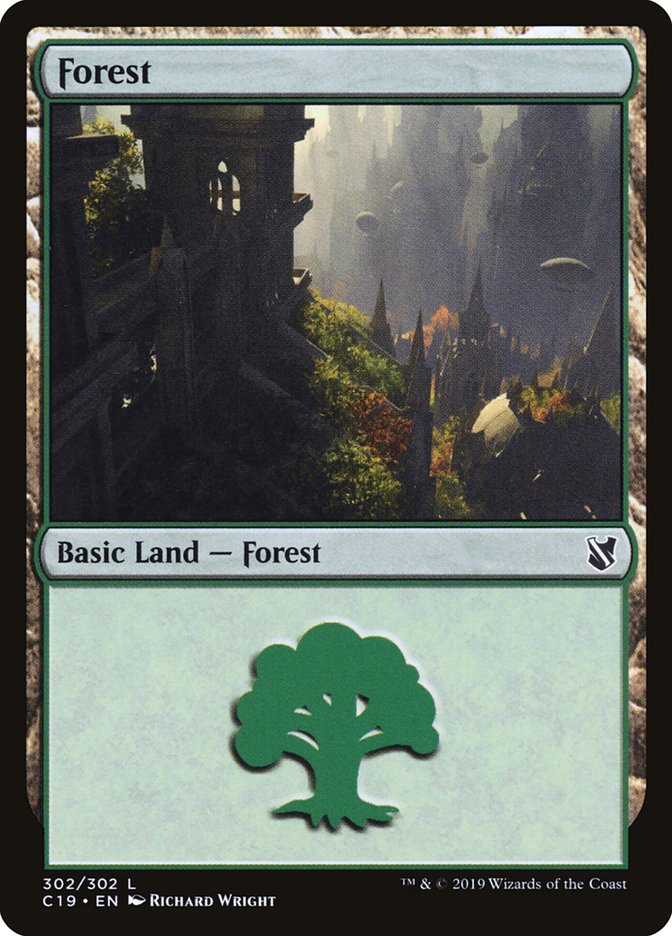 Forest (#302) [Commander 2019] | Webway Games