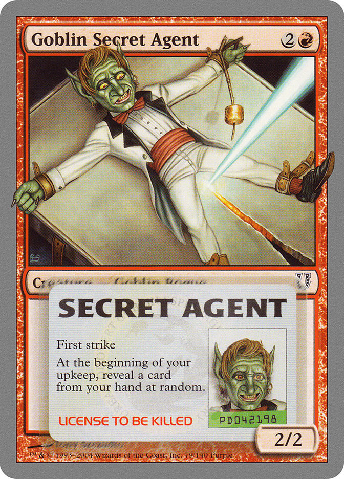 Goblin Secret Agent [Unhinged] | Webway Games