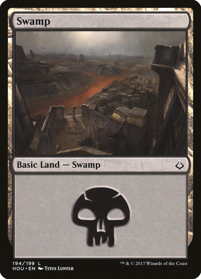 Swamp (#194) [Hour of Devastation] | Webway Games